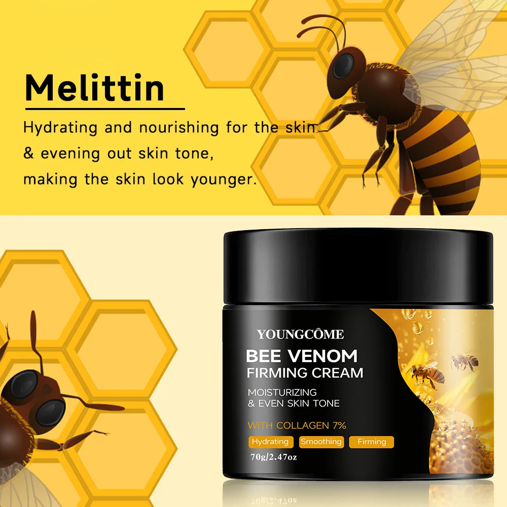 Crème Fermenté au Venin d'Abeille — Collagène 7%